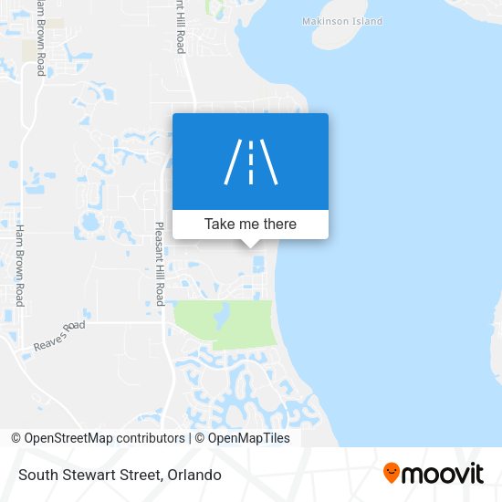 Mapa de South Stewart Street