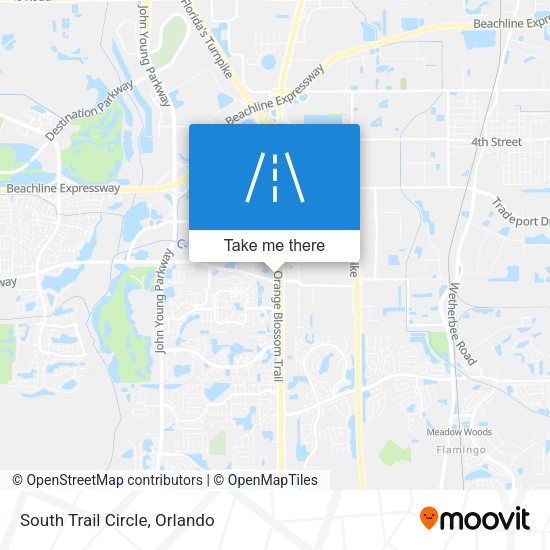 Mapa de South Trail Circle