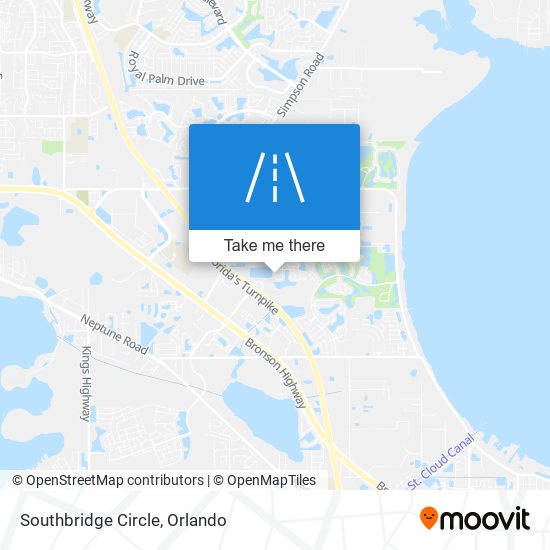Mapa de Southbridge Circle