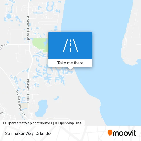 Spinnaker Way map
