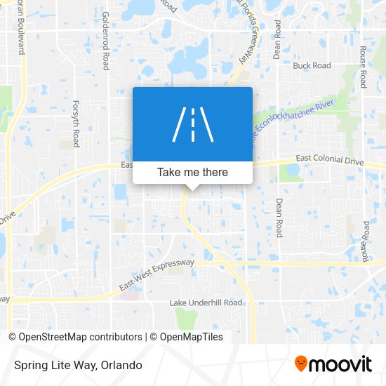 Mapa de Spring Lite Way