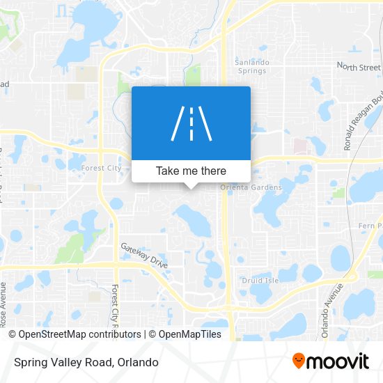 Mapa de Spring Valley Road