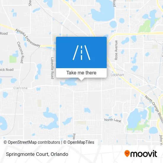 Springmonte Court map