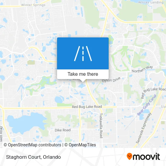 Staghorn Court map