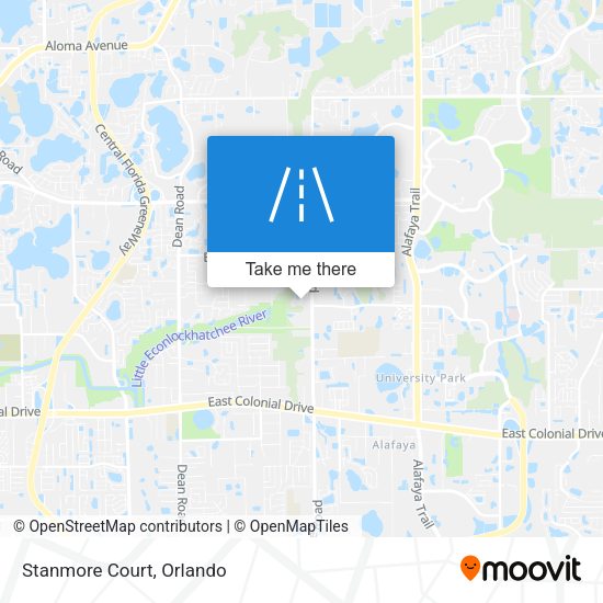 Mapa de Stanmore Court