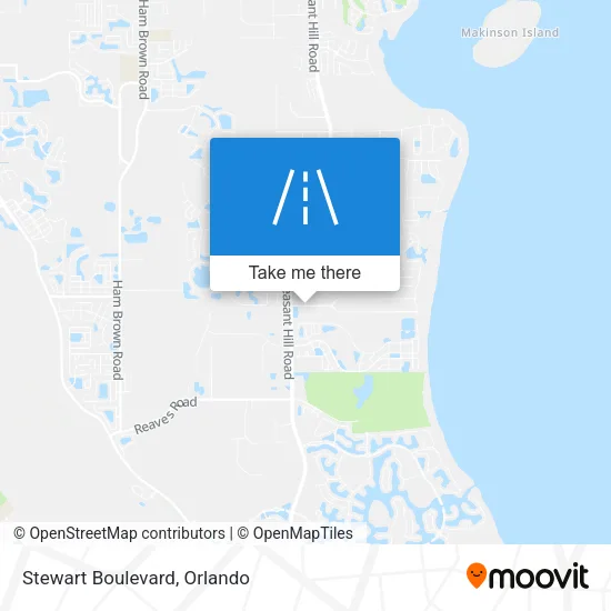 Stewart Boulevard map