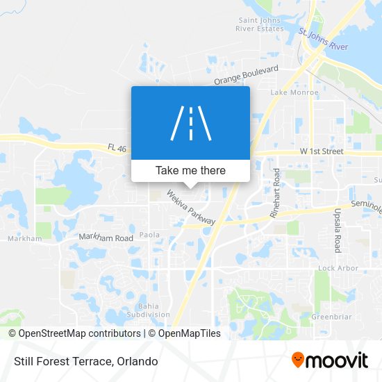 Still Forest Terrace map
