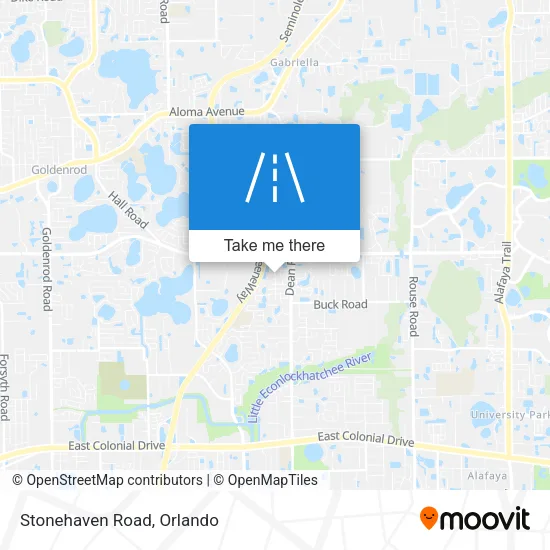 Mapa de Stonehaven Road