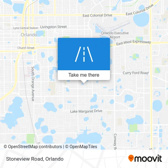 Stoneview Road map