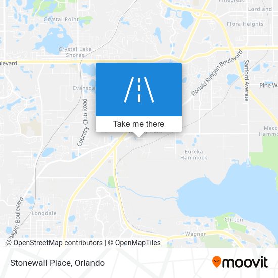 Mapa de Stonewall Place