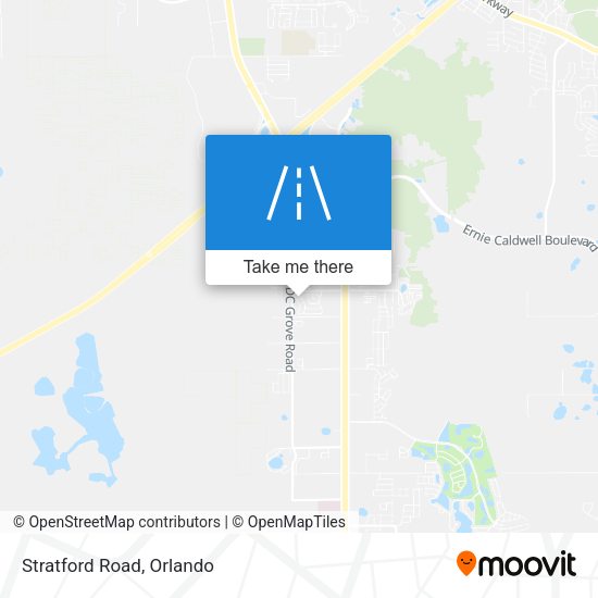 Mapa de Stratford Road