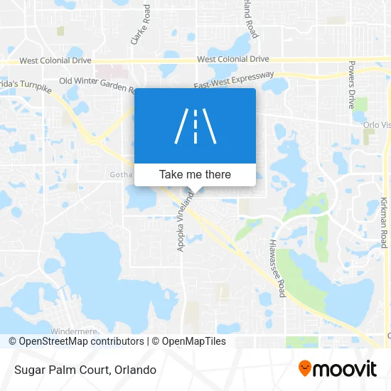 Sugar Palm Court map