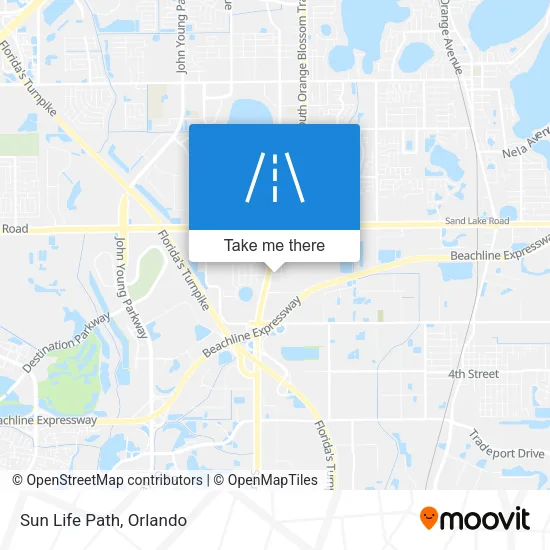 Sun Life Path map