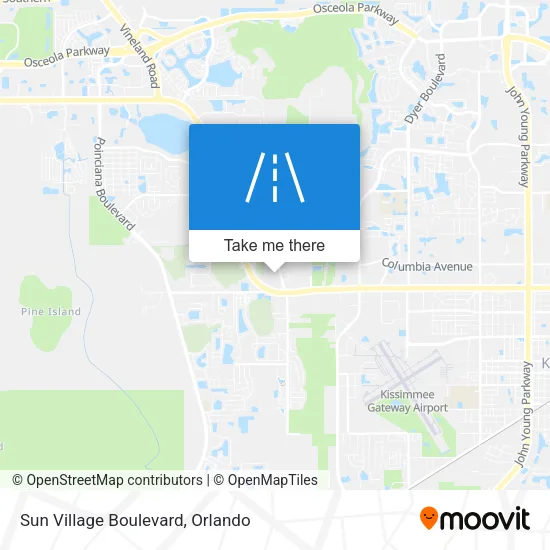 Sun Village Boulevard map
