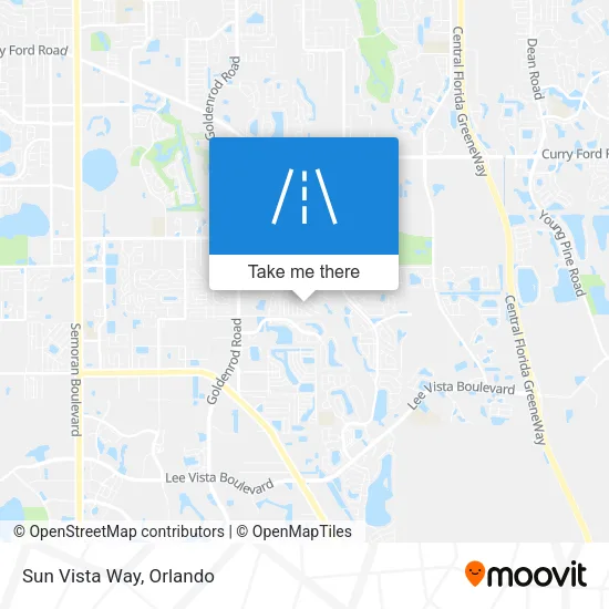 Sun Vista Way map