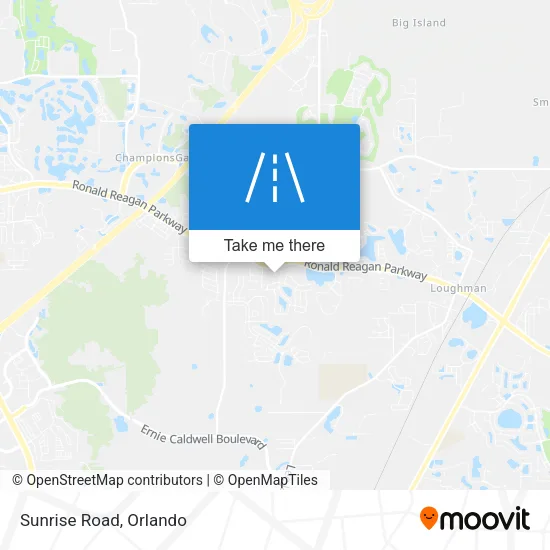 Sunrise Road map