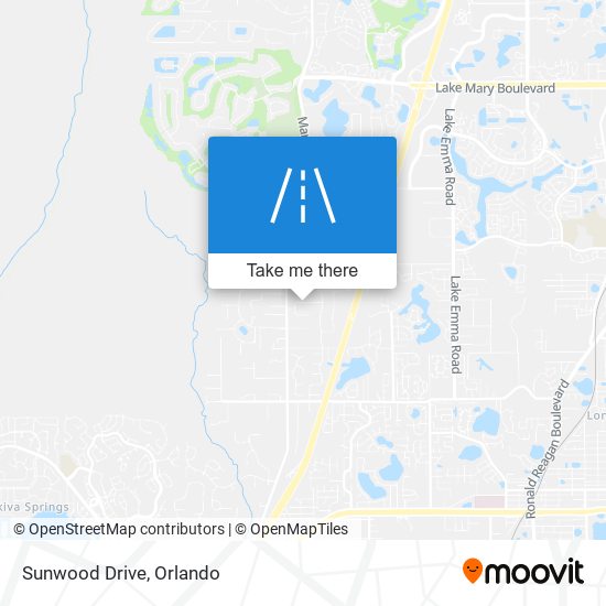 Mapa de Sunwood Drive