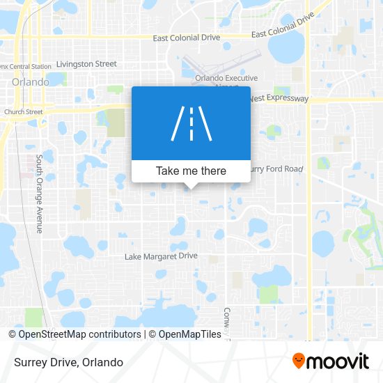 Mapa de Surrey Drive