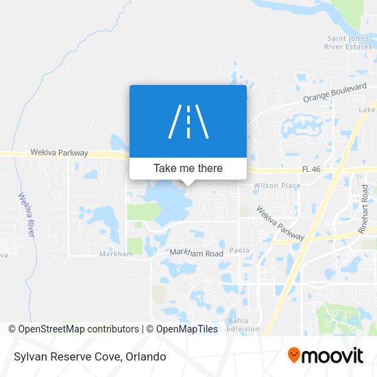 Mapa de Sylvan Reserve Cove