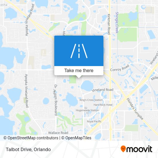 Mapa de Talbot Drive
