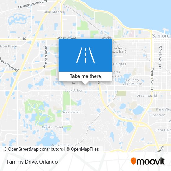 Mapa de Tammy Drive