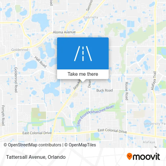 Tattersall Avenue map