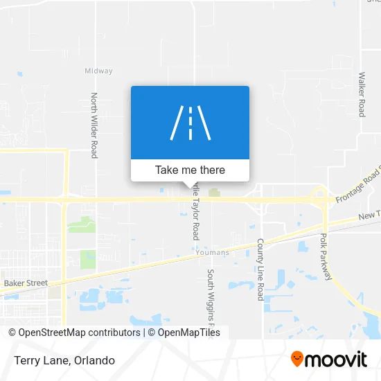Terry Lane map
