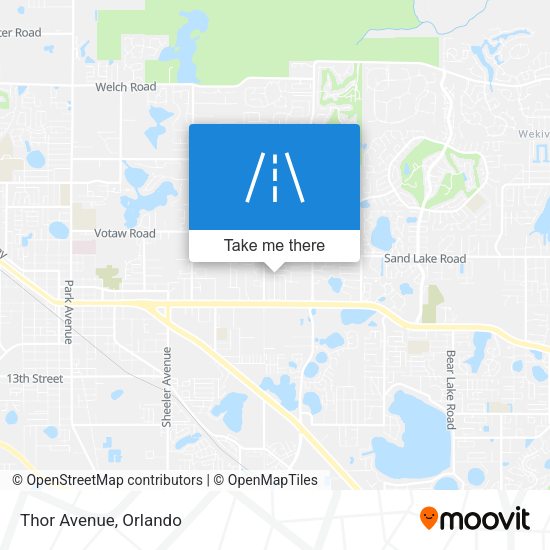 Mapa de Thor Avenue