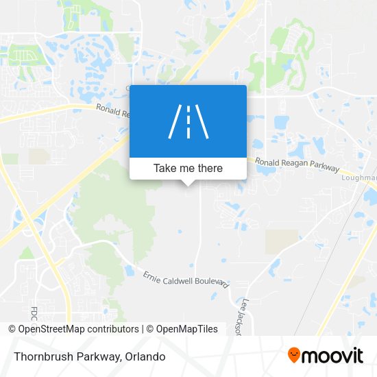 Mapa de Thornbrush Parkway