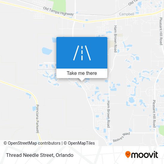 Mapa de Thread Needle Street