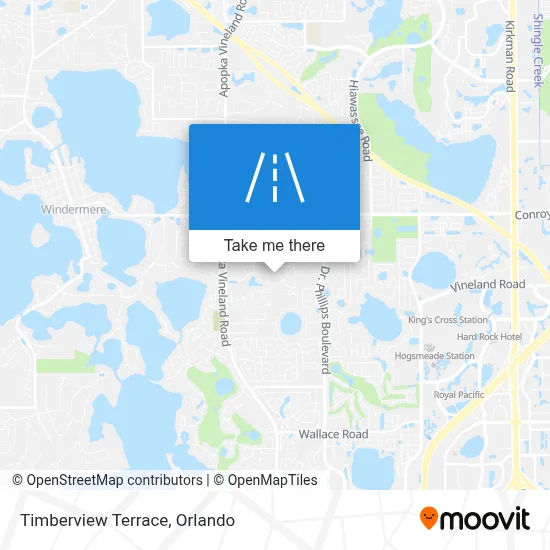 Timberview Terrace map