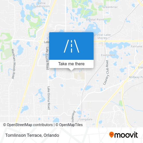 Mapa de Tomlinson Terrace