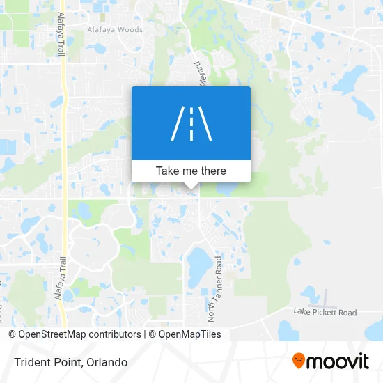 Trident Point map