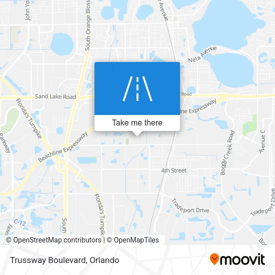 Trussway Boulevard map