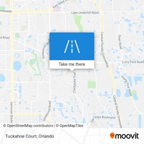 Mapa de Tuckahoe Court