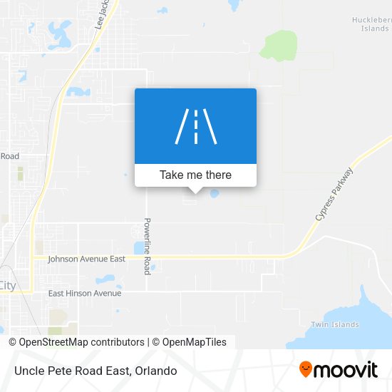 Mapa de Uncle Pete Road East
