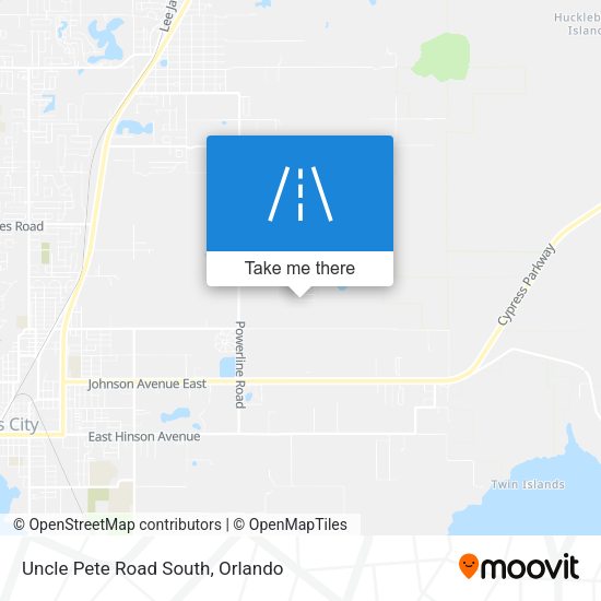 Mapa de Uncle Pete Road South