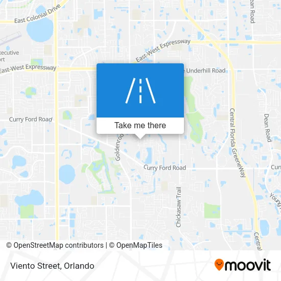 Viento Street map