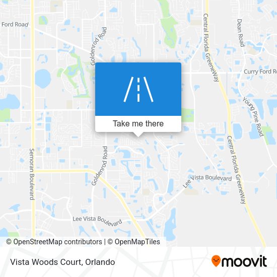 Mapa de Vista Woods Court