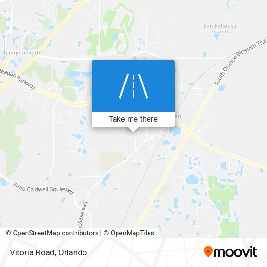 Vitoria Road map