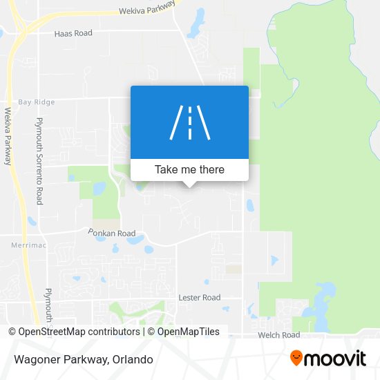 Mapa de Wagoner Parkway