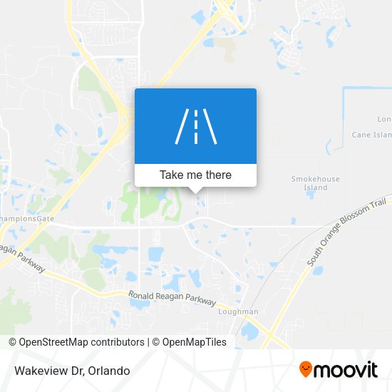 Wakeview Dr map