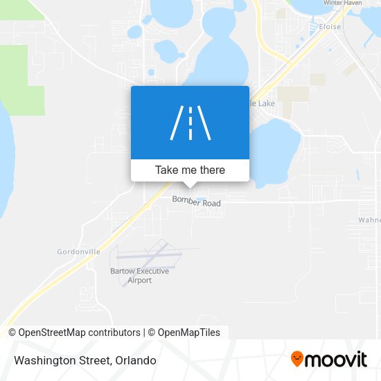 Mapa de Washington Street