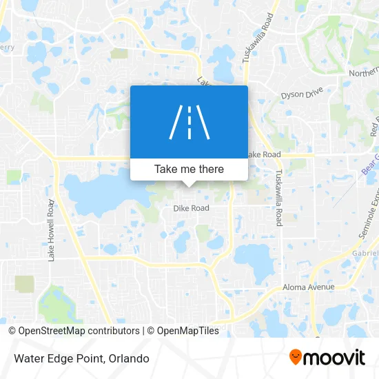 Water Edge Point map