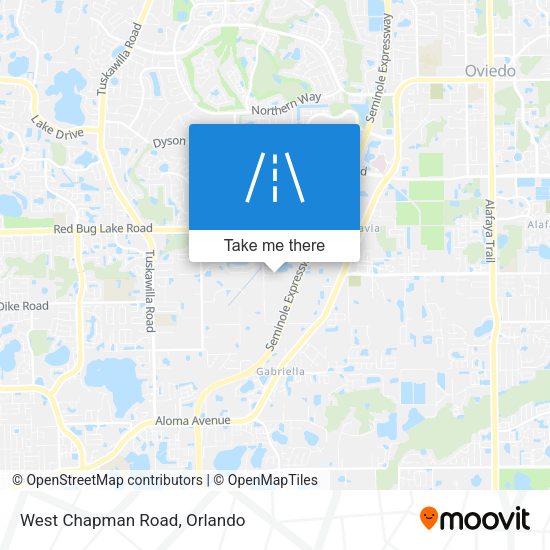 Mapa de West Chapman Road