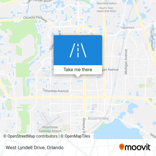 West Lyndell Drive map