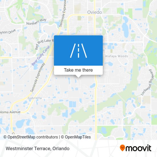 Mapa de Westminster Terrace