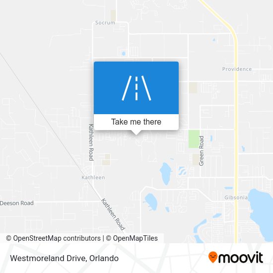 Mapa de Westmoreland Drive