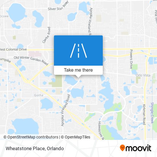 Wheatstone Place map