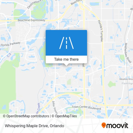 Whispering Maple Drive map
